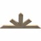 Ekena Millwork Saratoga Rough Sawn Timber Gable Bracket, Douglas Fir, 60"W x 30"H x 2"D x 6"F, 12/12 Pitch GBW060X30X0206SAR00RDF - alternate 2